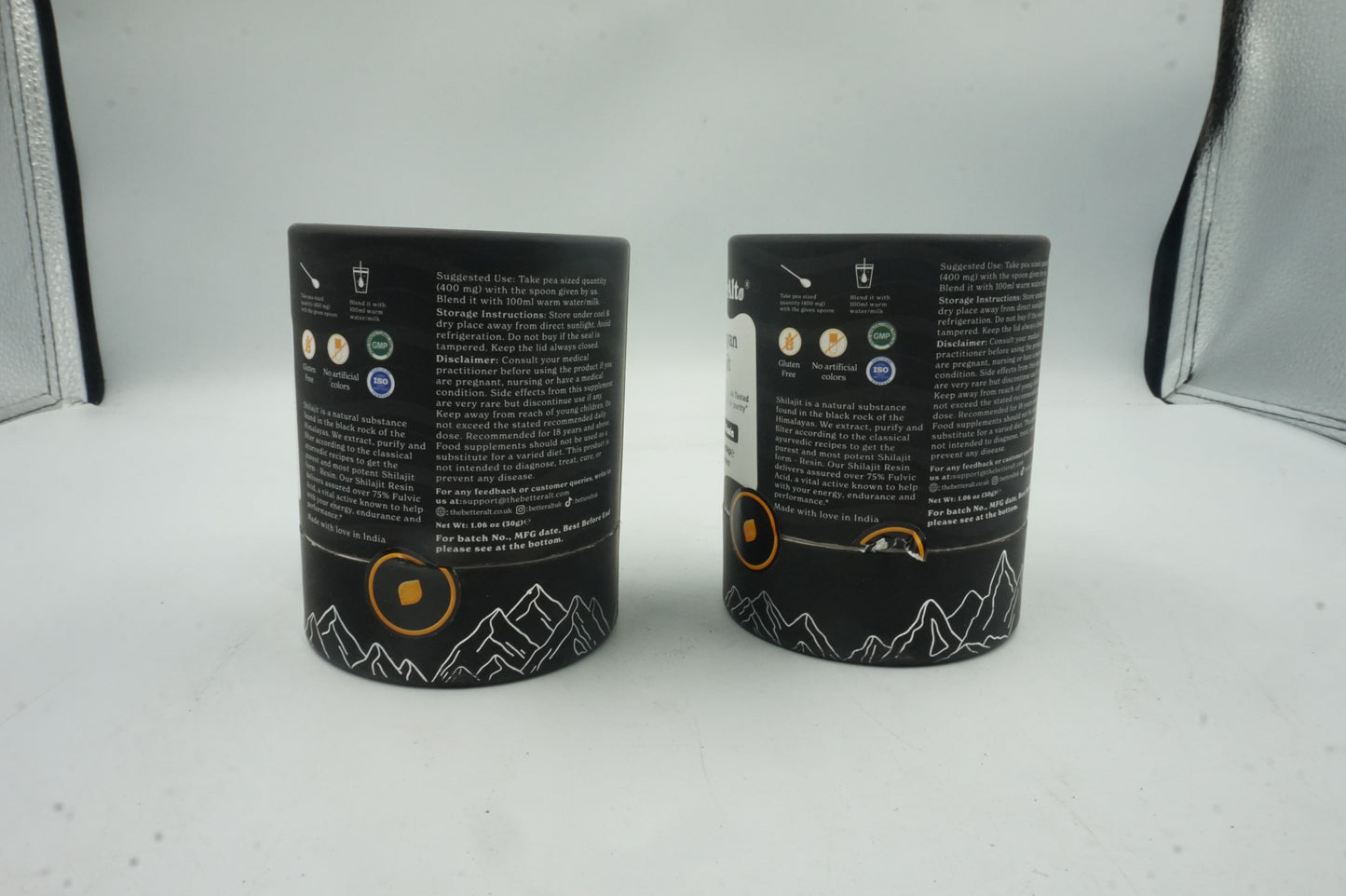 pack of 2 BetterAlt Himalayan shilajit resin 30g