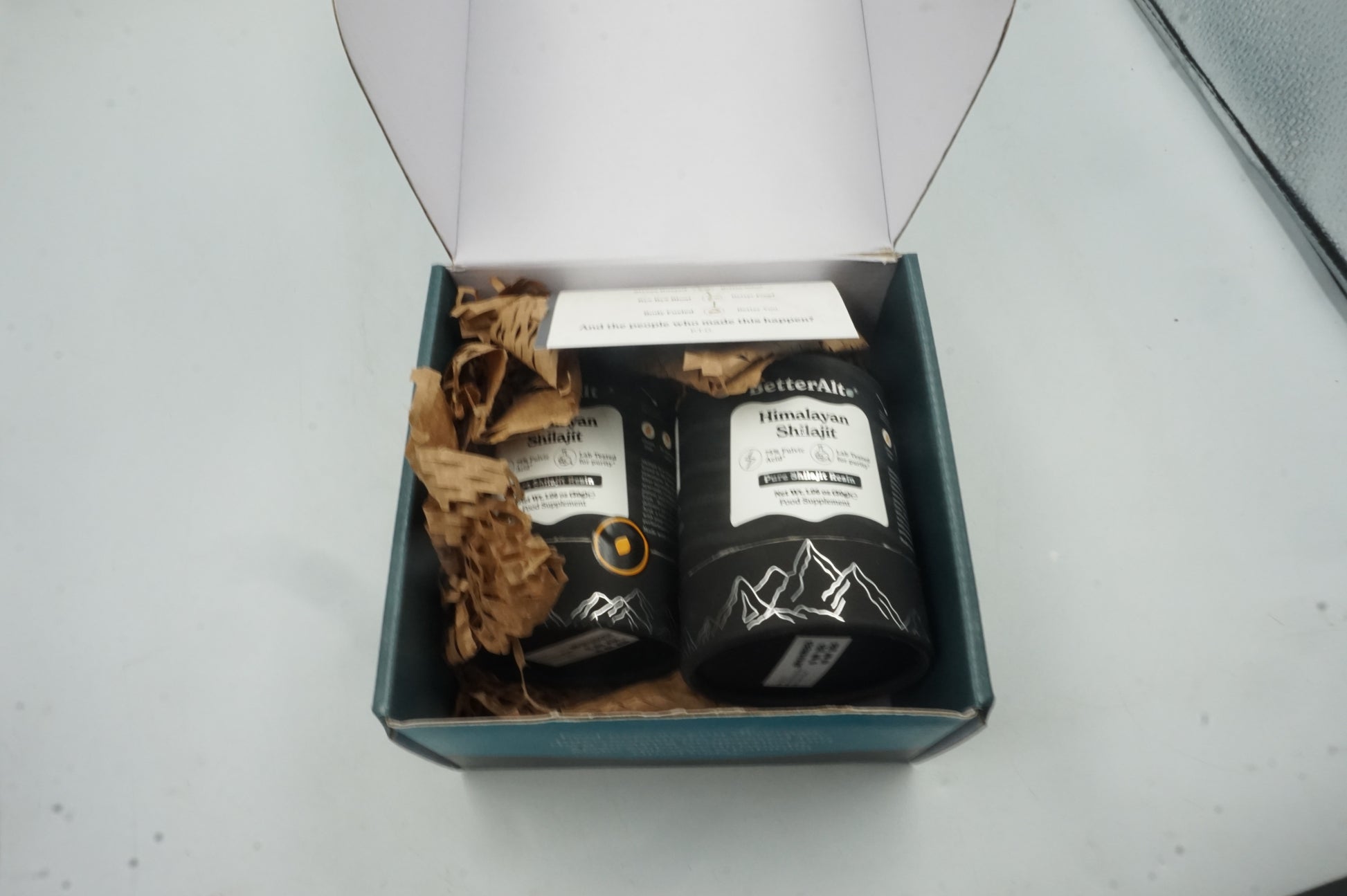 pack of 2 BetterAlt Himalayan shilajit resin 30g