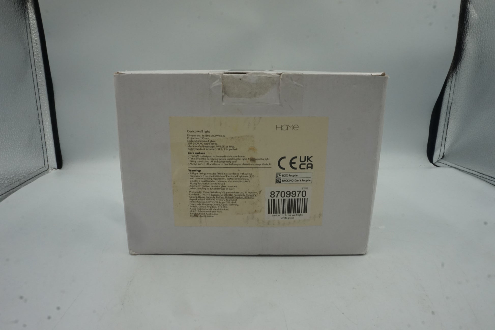 HOME curico wall light 36.5X8CM