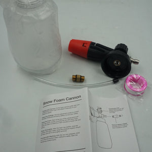EZCarCare advanced snow foam lance cannon