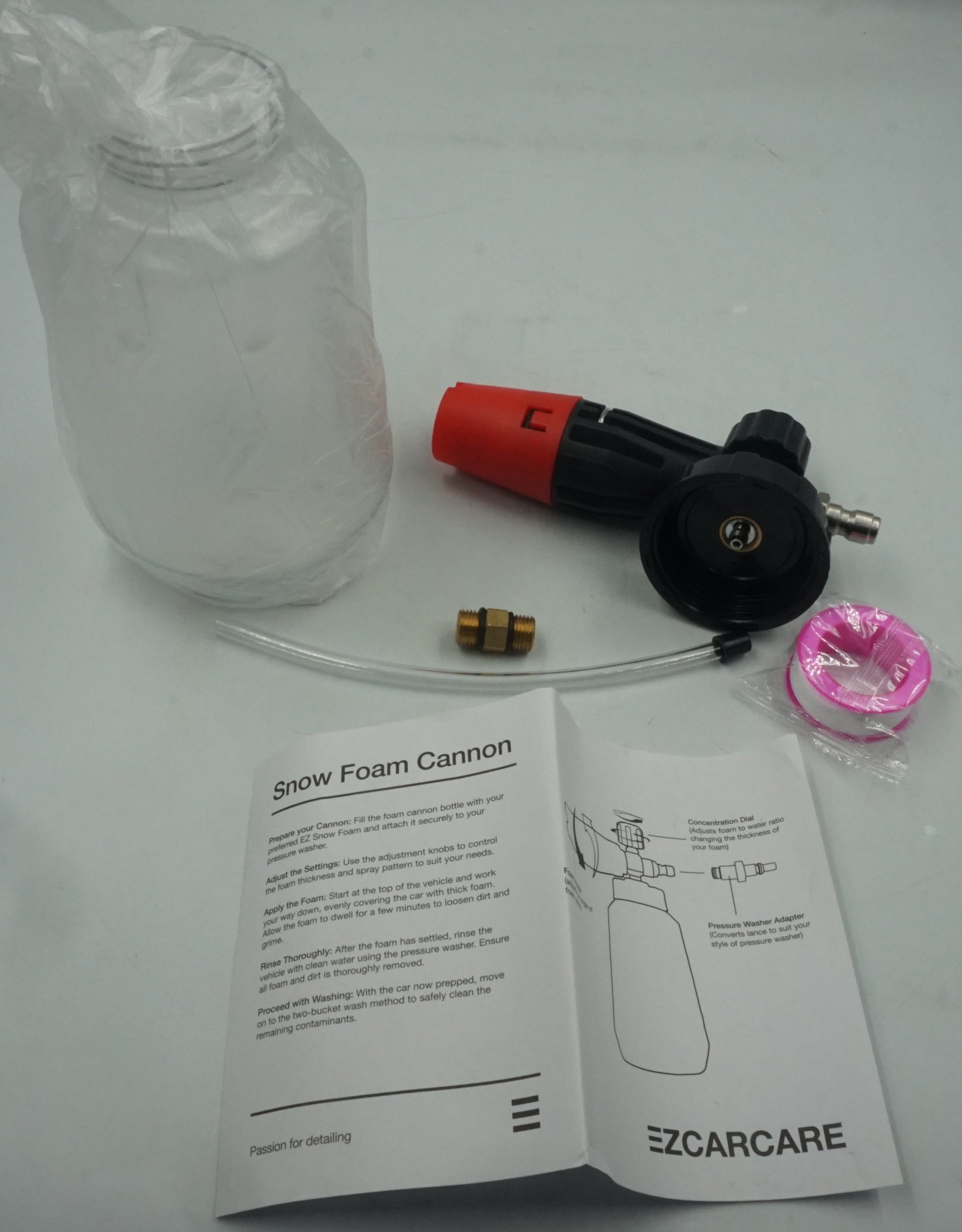 EZCarCare advanced snow foam lance cannon