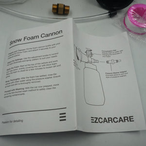 EZCarCare advanced snow foam lance cannon