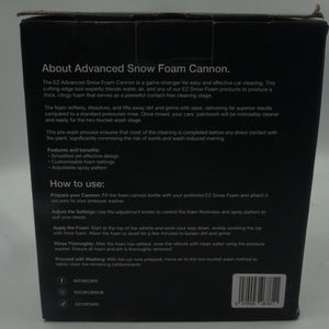 EZCarCare advanced snow foam lance cannon