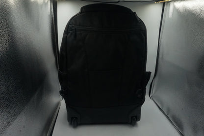 Matein large wheeled rolling laptop travel backpack 9"X13"X19.6"