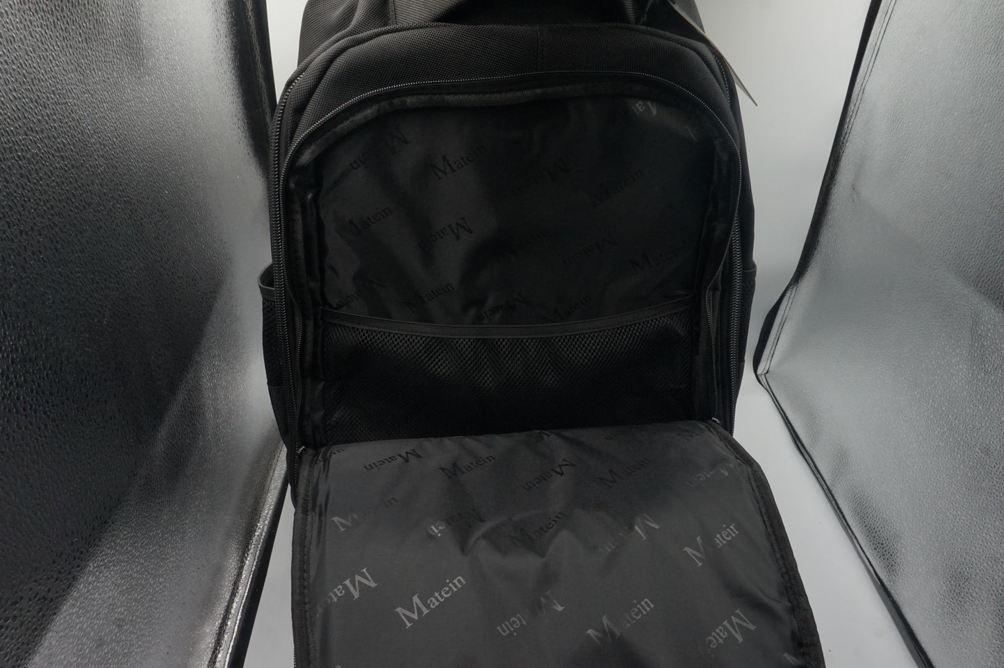 Matein large wheeled rolling laptop travel backpack 9"X13"X19.6"