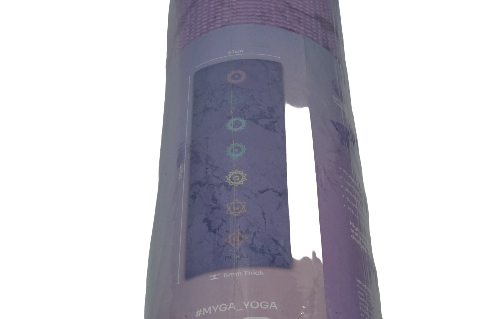 myga chakra non-slip yoga mat and fitness 61X173CM