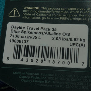 Osprey daylite travel pack 35L