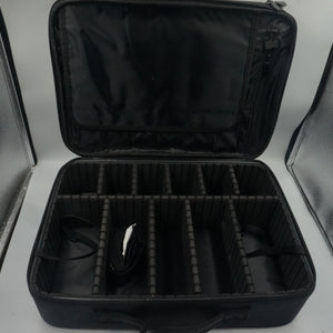 unbranded adjustable travel makeup case bag size L