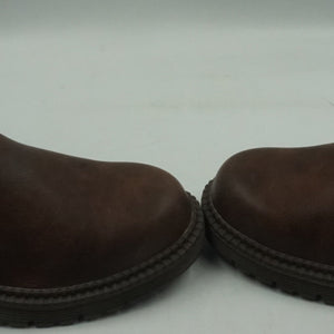 USOR steel toe safety shoes brown size UK 10