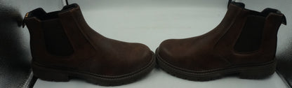 USOR steel toe safety shoes brown size UK 10
