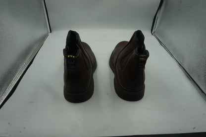 USOR steel toe safety shoes brown size UK 10