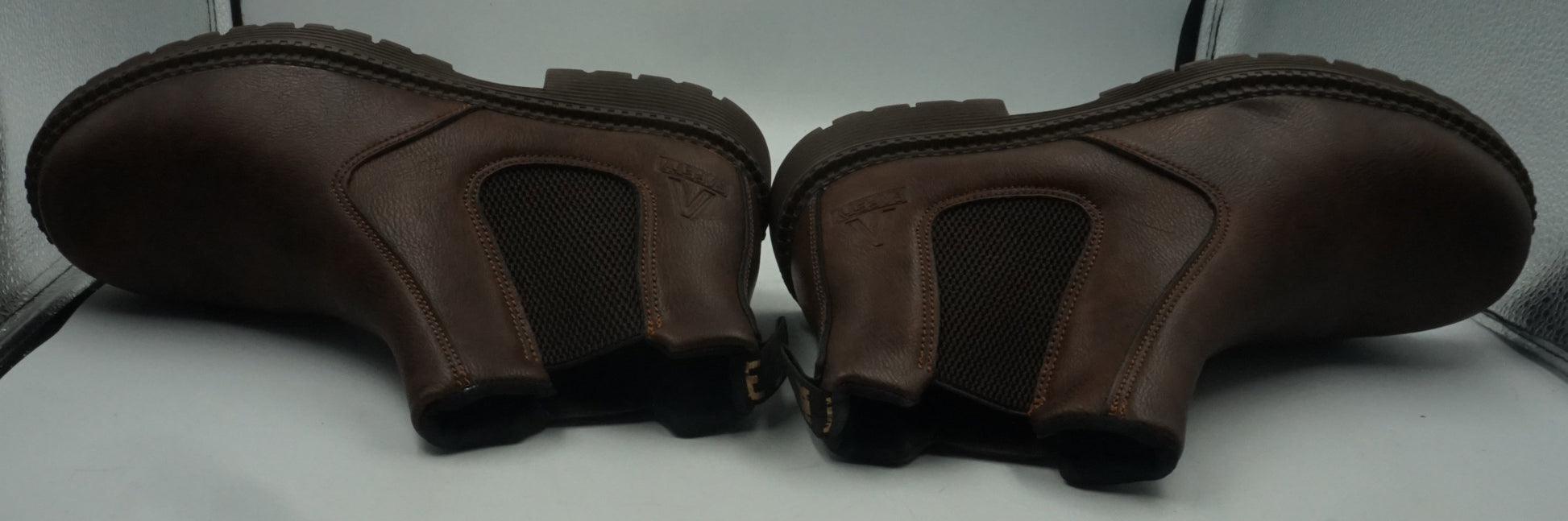 USOR steel toe safety shoes brown size UK 10