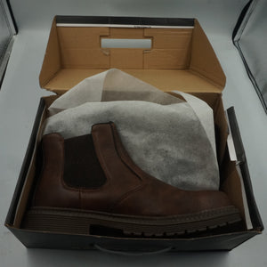 USOR steel toe safety shoes brown size UK 10