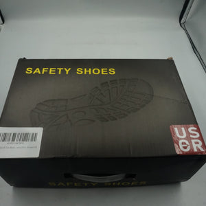 USOR steel toe safety shoes brown size UK 10