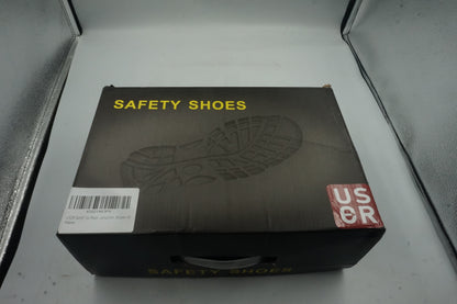 USOR steel toe safety shoes brown size UK 10