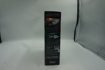 Eaglemoss 5" die-cast Star trek starships collections U.S.S voyager sternbach concept model
