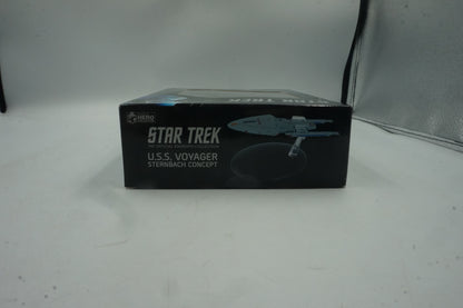 Eaglemoss 5" die-cast Star trek starships collections U.S.S voyager sternbach concept model