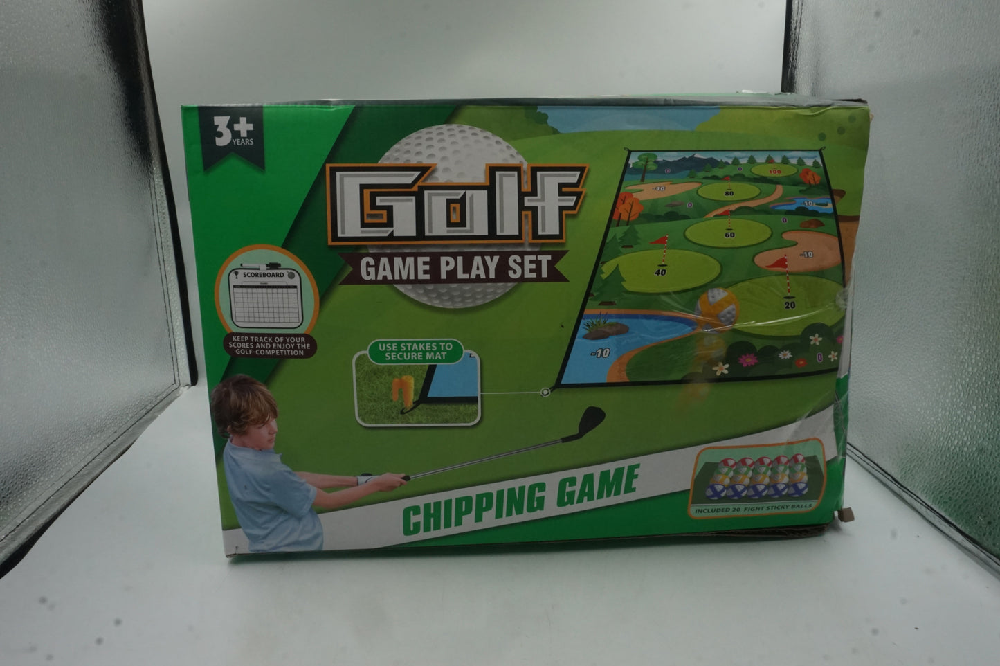 Clemas golf game play set chipping game play mat set