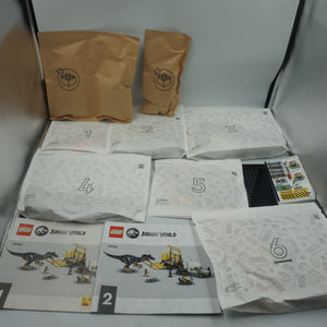 lego Jurassic world dinosaur missions allosaurus transport truck 76966