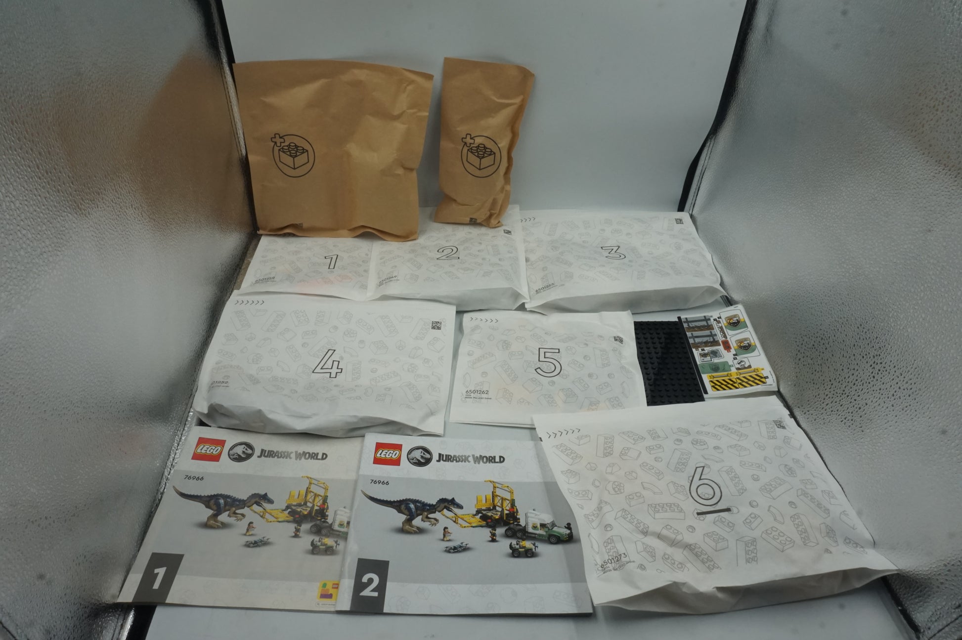 lego Jurassic world dinosaur missions allosaurus transport truck 76966