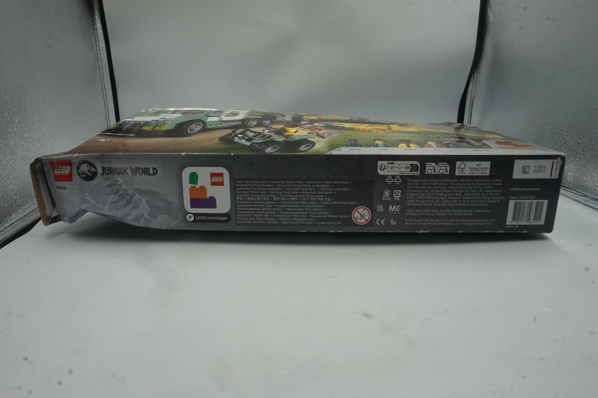 lego Jurassic world dinosaur missions allosaurus transport truck 76966