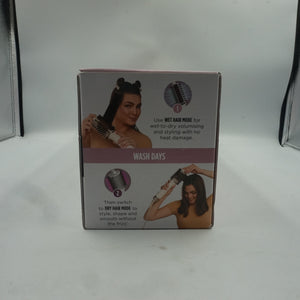 Shark smoothstyle heated brush and smoothing comb