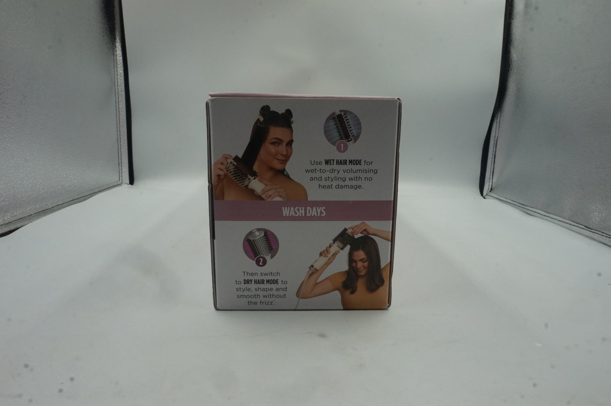 Shark smoothstyle heated brush and smoothing comb