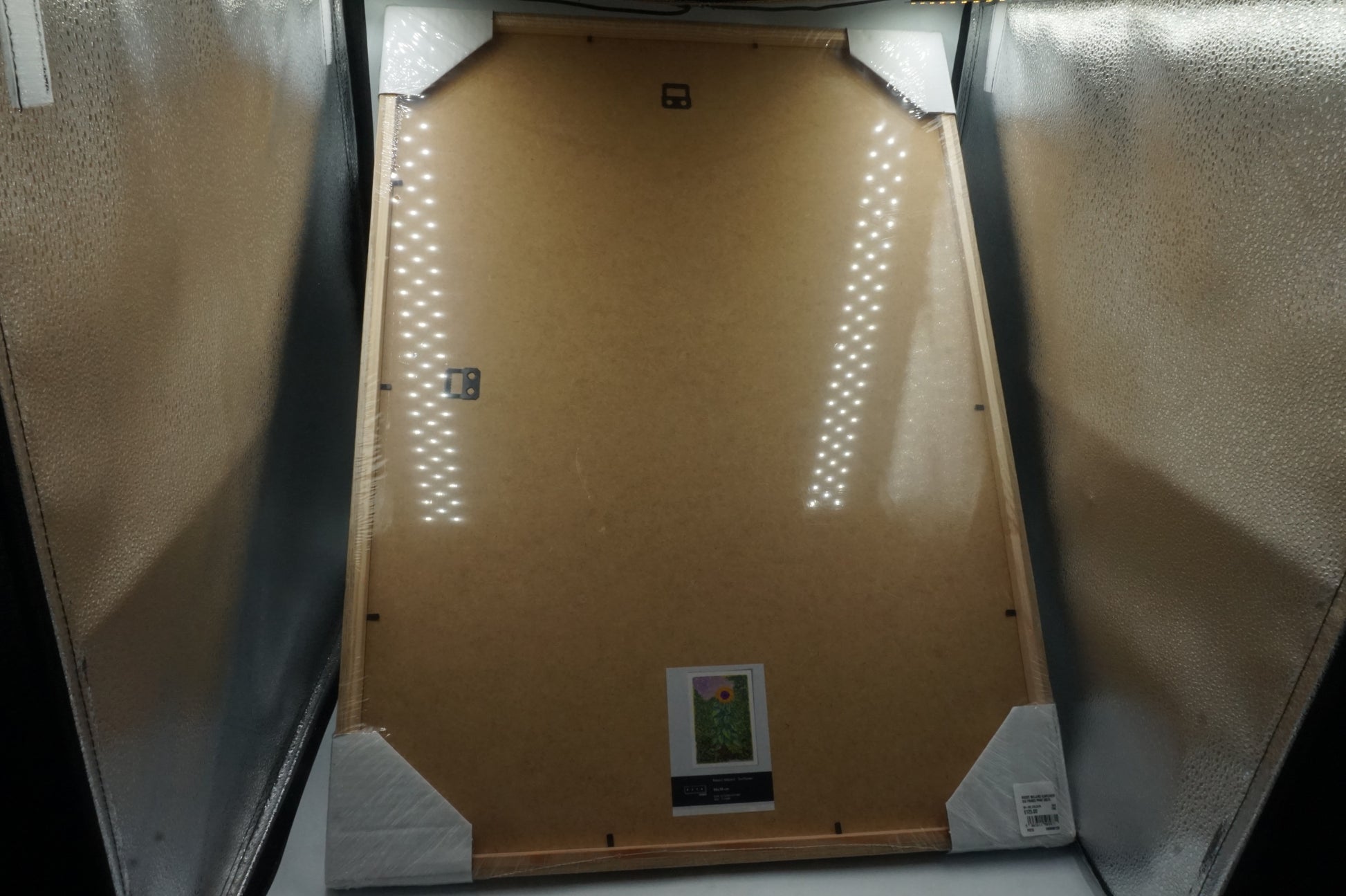 LIberty PSTR studio Robert Möllard sunflower vase oak framed Print size 50X70CM