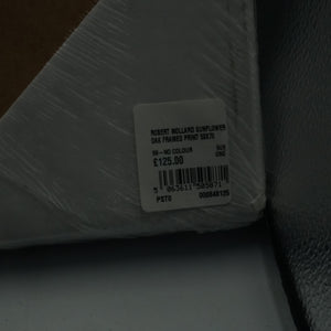 LIberty PSTR studio Robert Möllard sunflower vase oak framed Print size 50X70CM