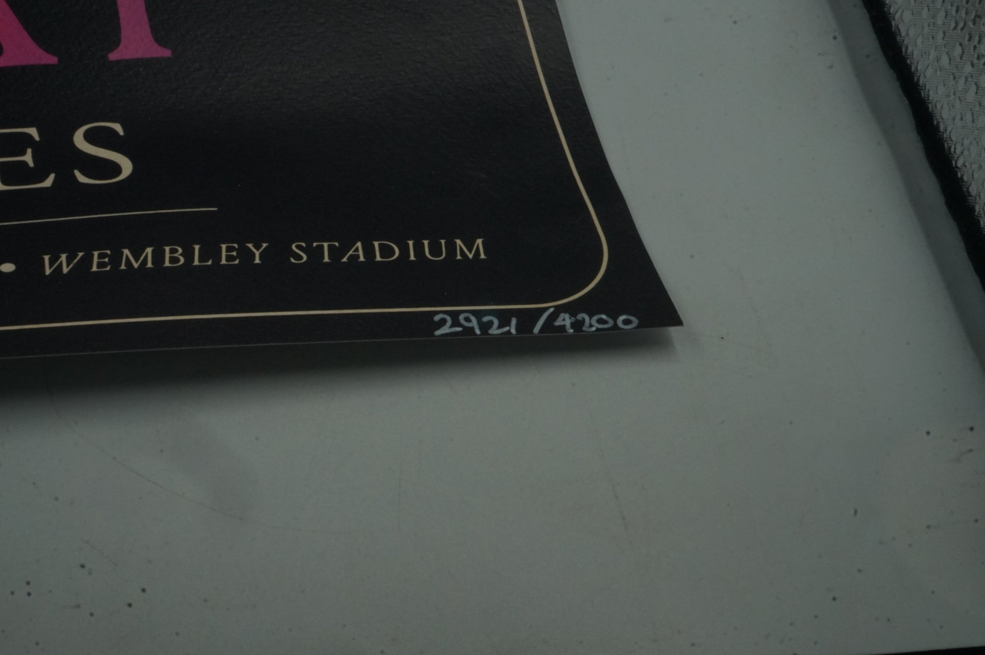 Coldplay Music of the Spheres signed poster 2920/4200