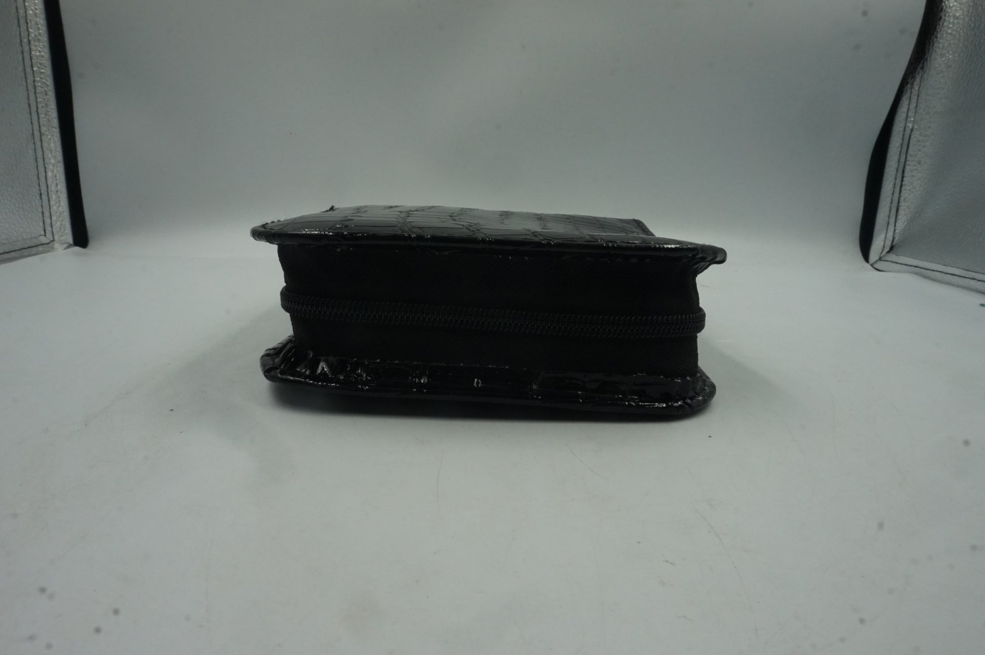 Shoe polish and cleaning travel case