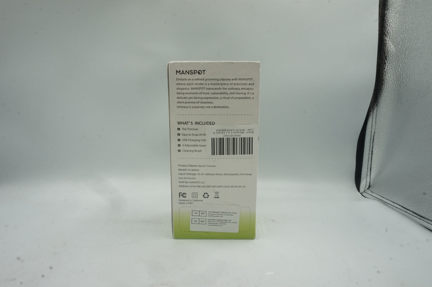 Manspot Ceramic body electric trimmer