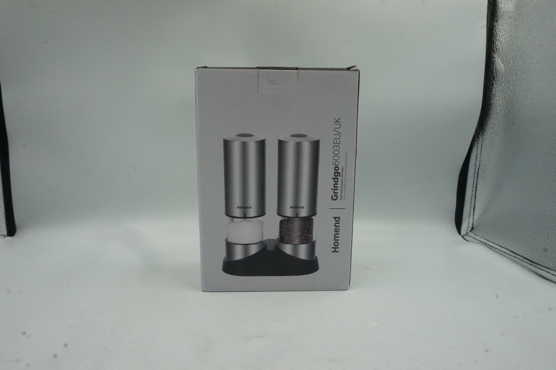homend grindogo6003EU\UK eclectic salt and pepper grinder