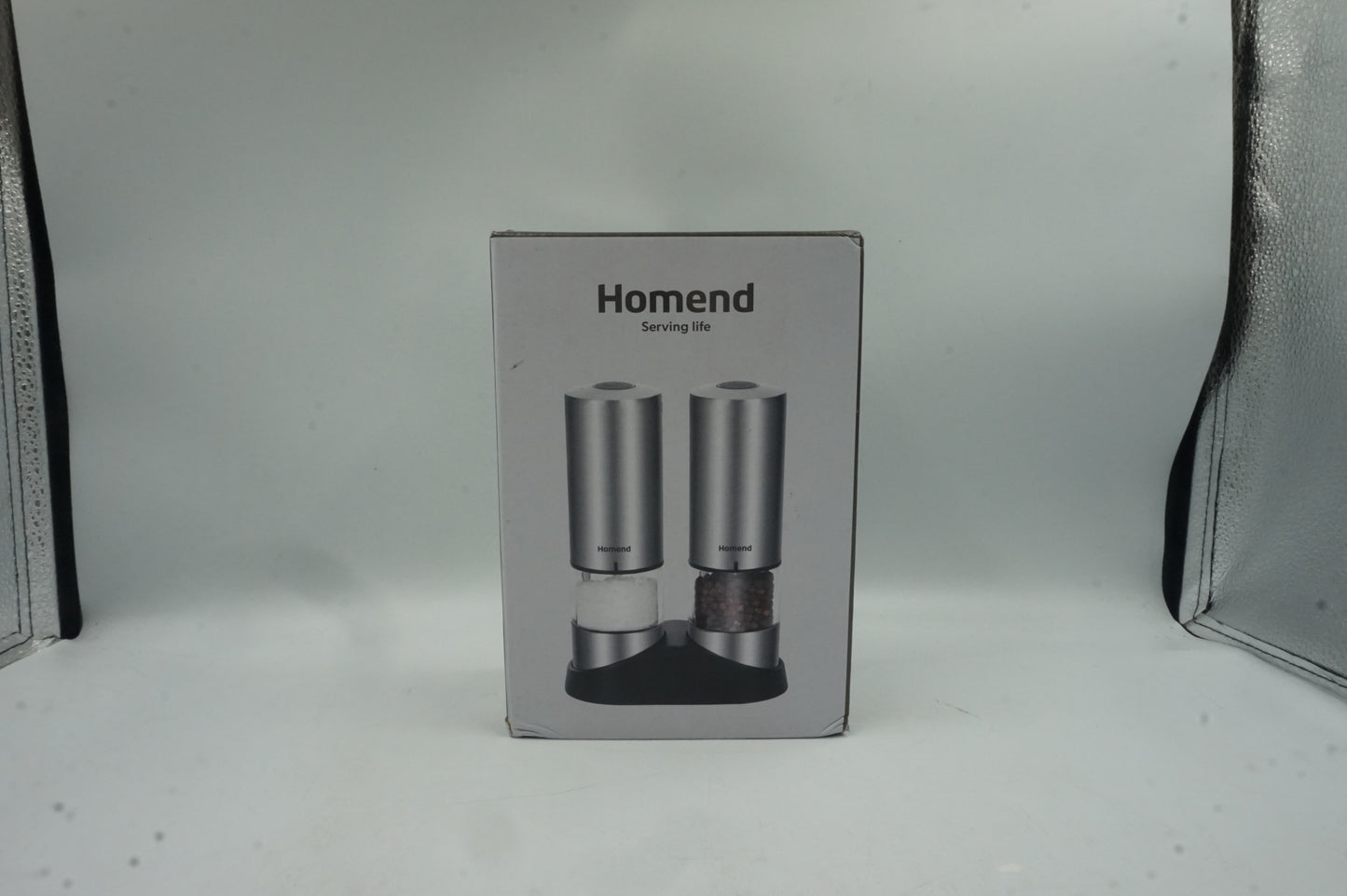 homend grindogo6003EU\UK eclectic salt and pepper grinder