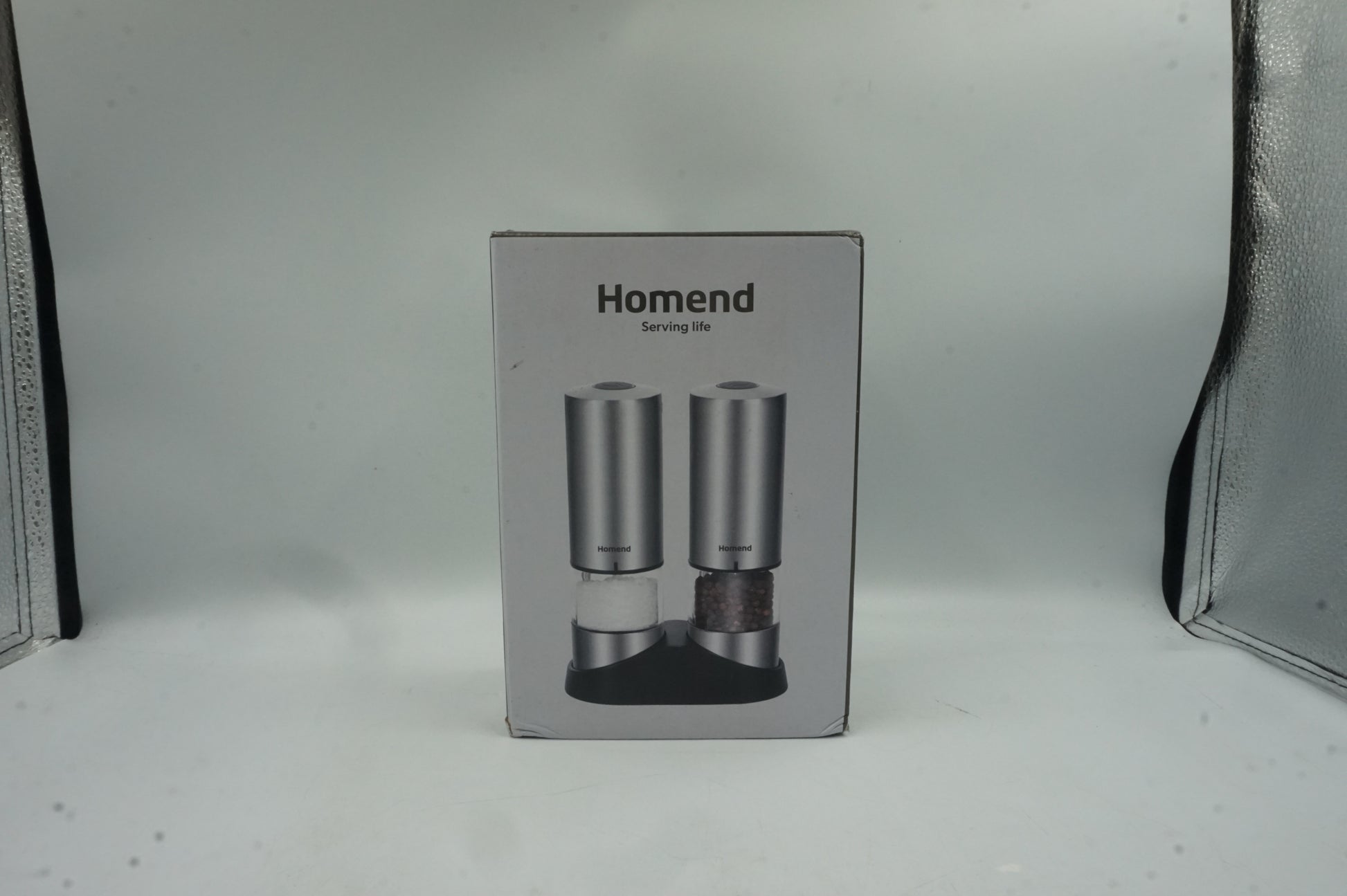 homend grindogo6003EU\UK eclectic salt and pepper grinder