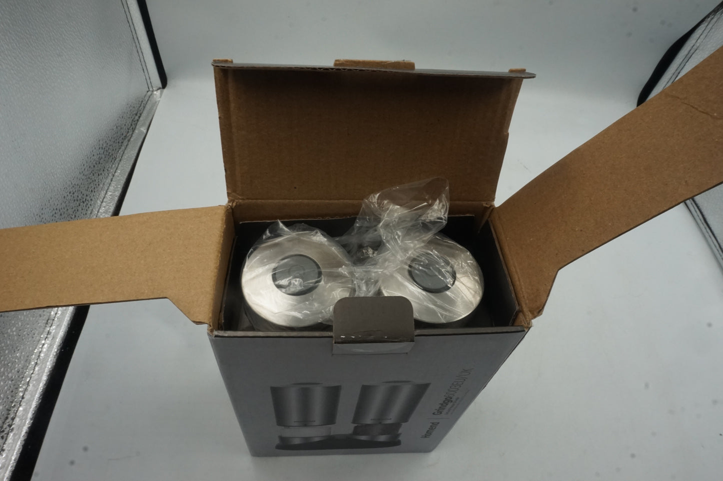 homend grindogo6003EU\UK eclectic salt and pepper grinder