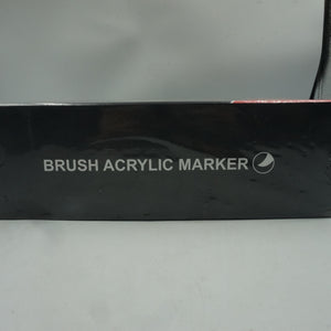 168PCS colour acrylic brush marker paint pens