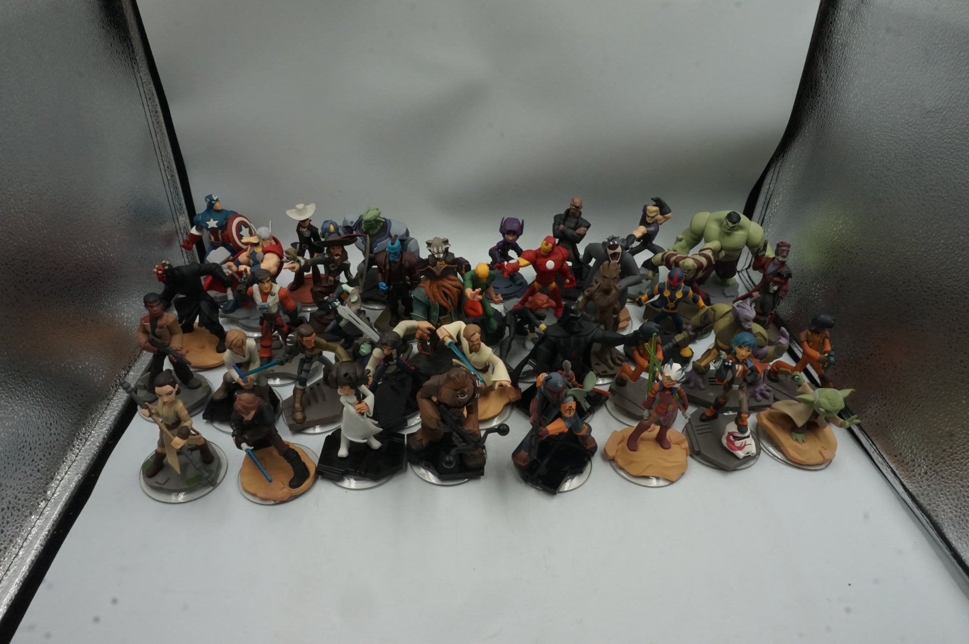 Job lot of 41 Disney infinity 1.0 2.0 & 3.0 figures