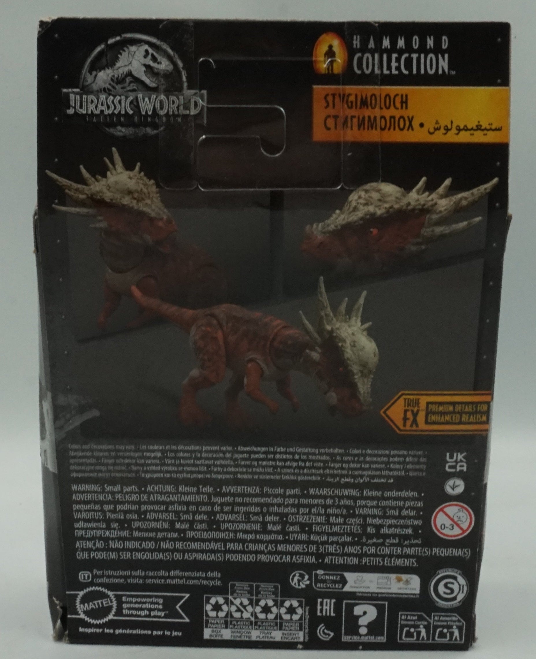 Mattel Jurassic world hammond collection stygimoloch figure