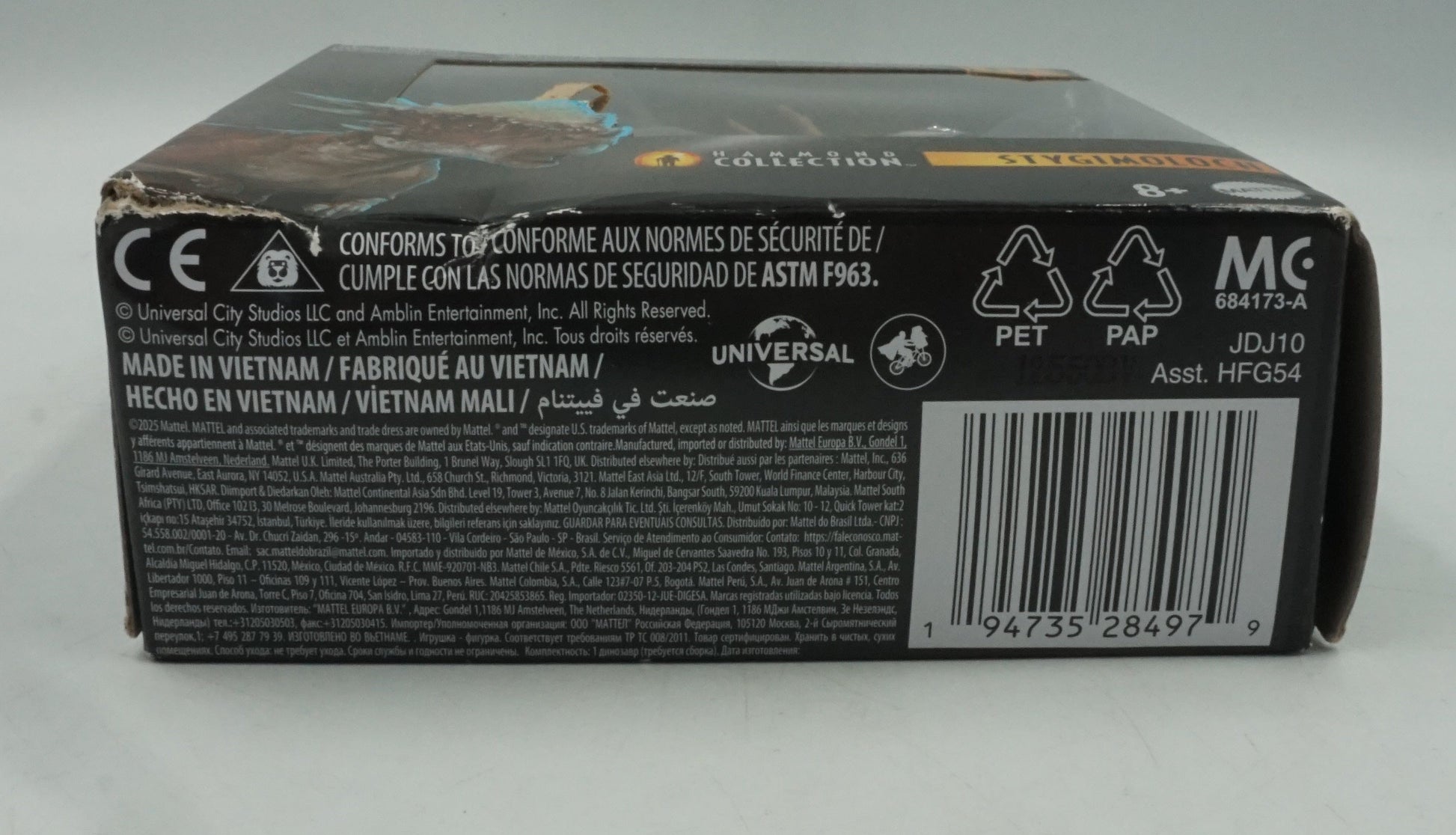 Mattel Jurassic world hammond collection stygimoloch figure