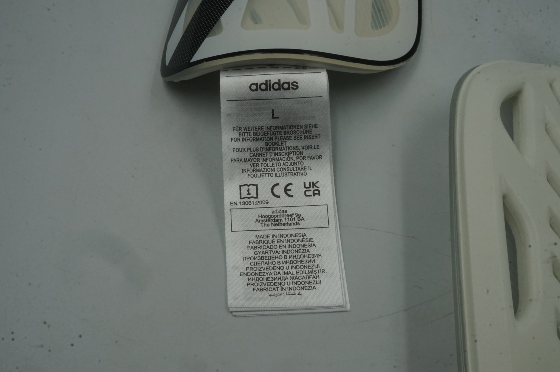 adidas football Tiro league shin guards size L