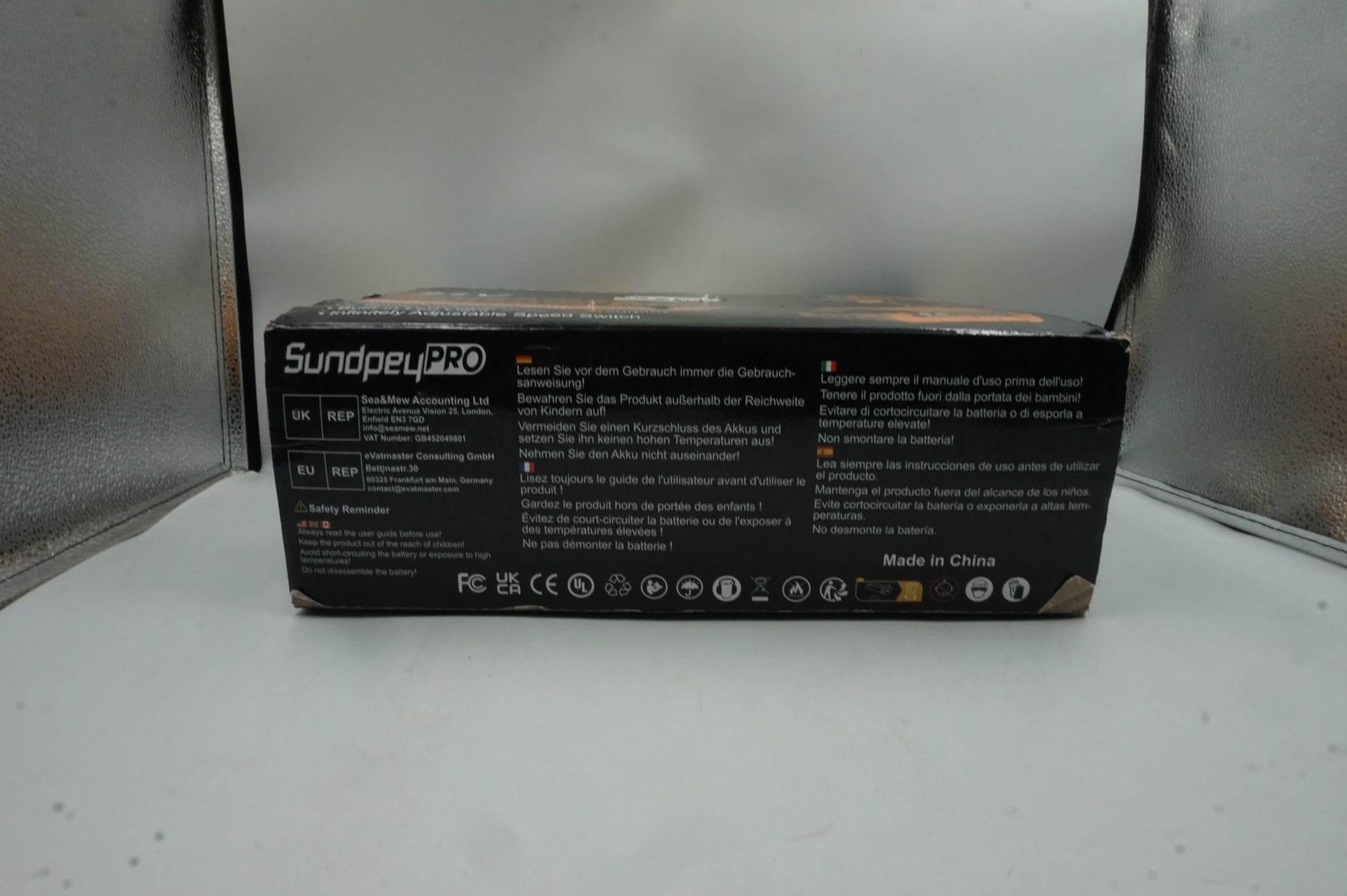 SundpeyPro 21V cordless brushless hammer drill