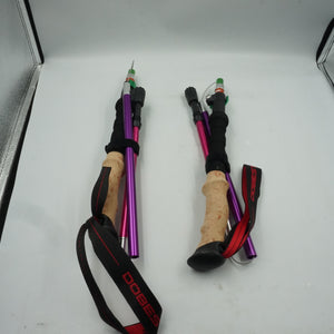 pair of dobests foldable walking stick