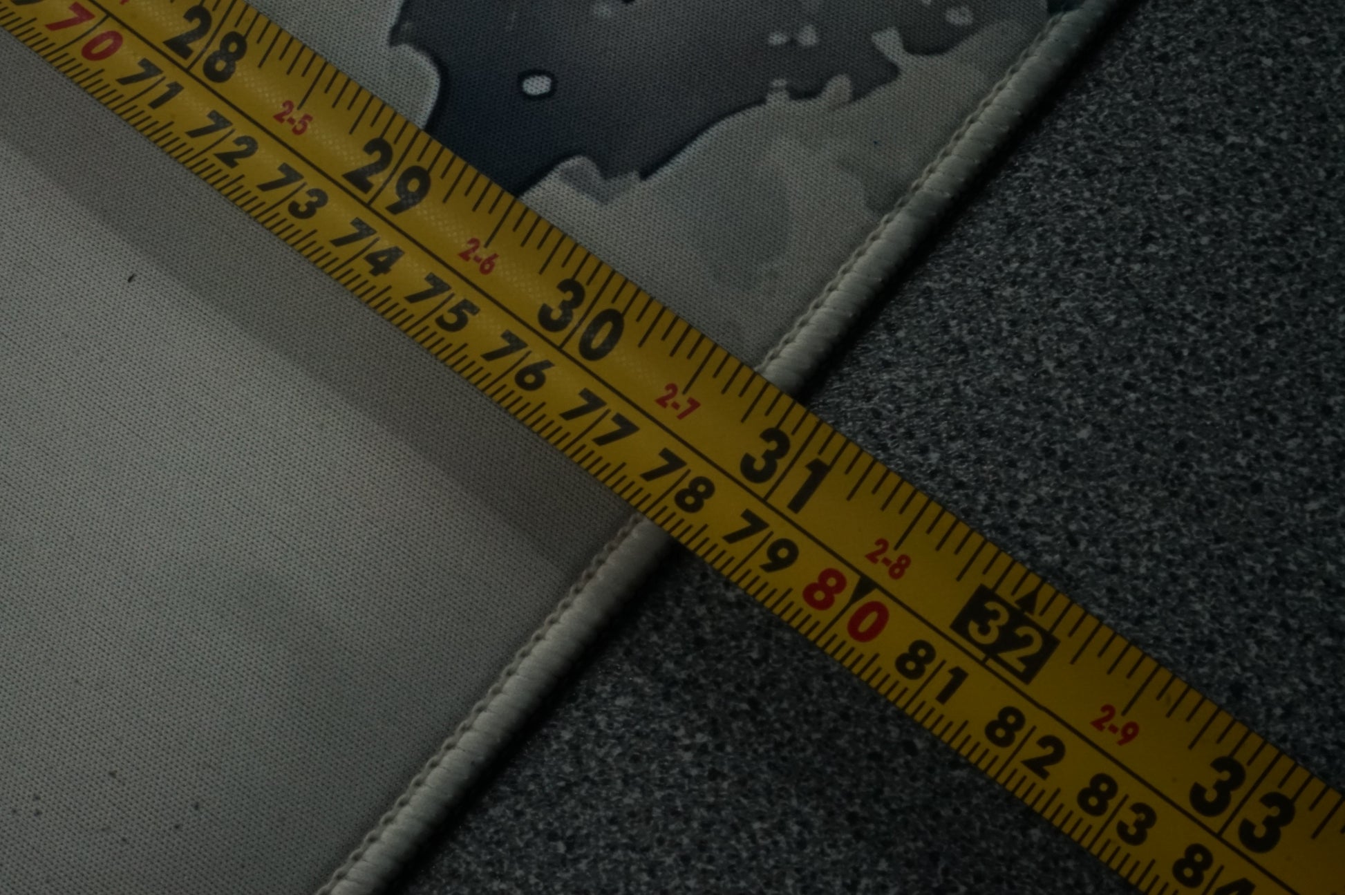 Non-slip waterproof floral japan style desk mat 78X30CM