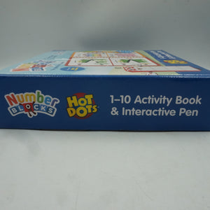 HotDots NumberBlocks 1-10 activity book & Interactive pen