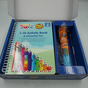 HotDots NumberBlocks 1-10 activity book & Interactive pen
