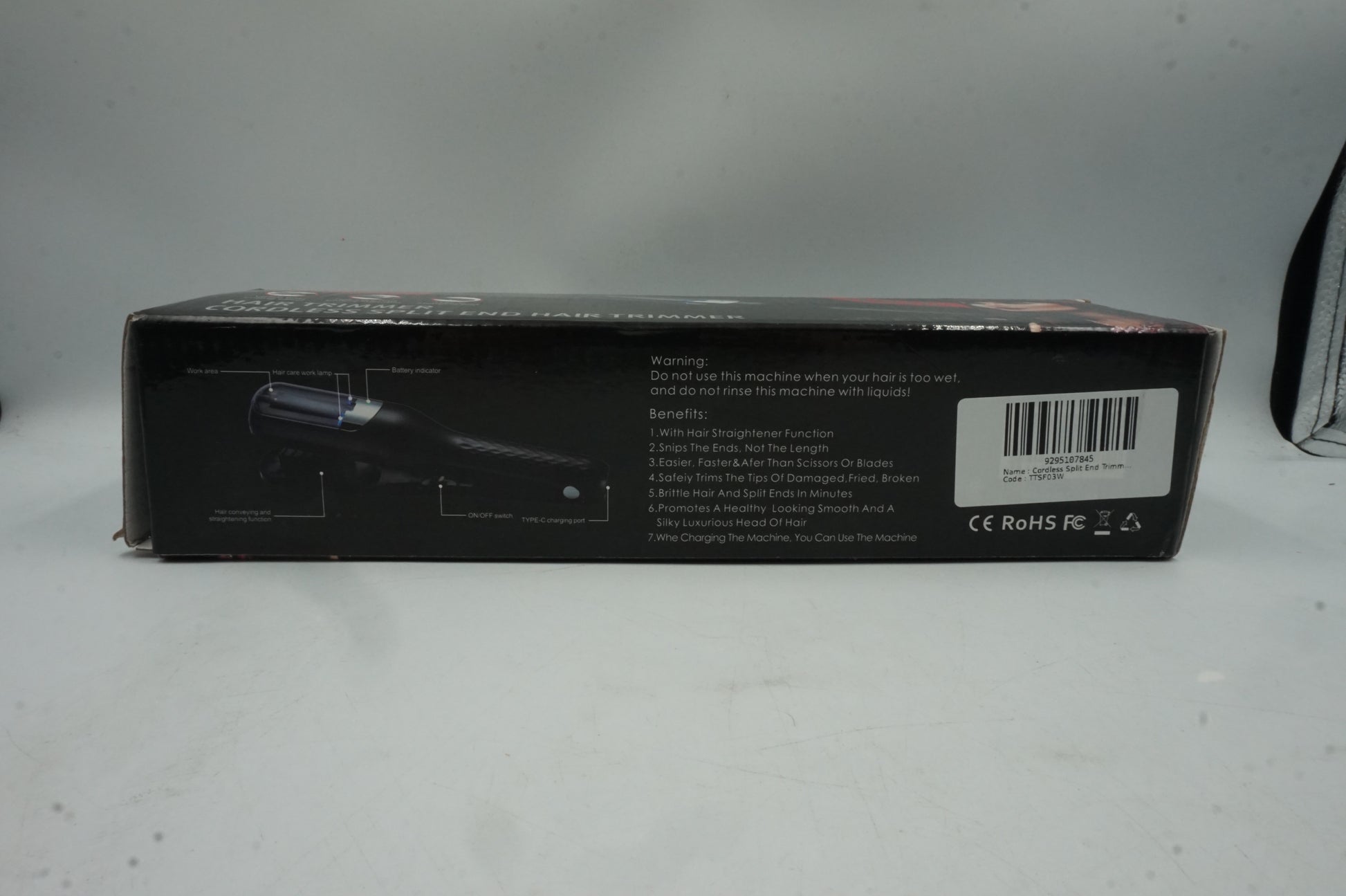 RH-6668 cordless split end hair trimmer