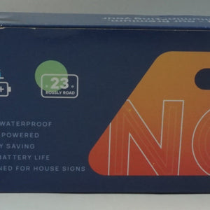 UK sign shop Nova solar light house sign