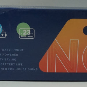 UK sign shop Nova solar light house sign