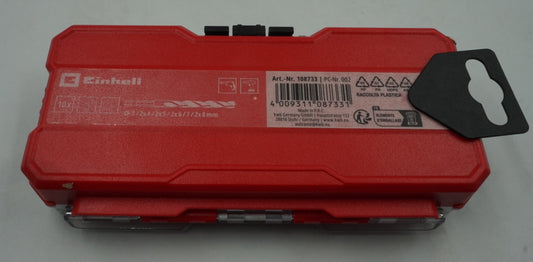 set of 10 Einhell drill bit set